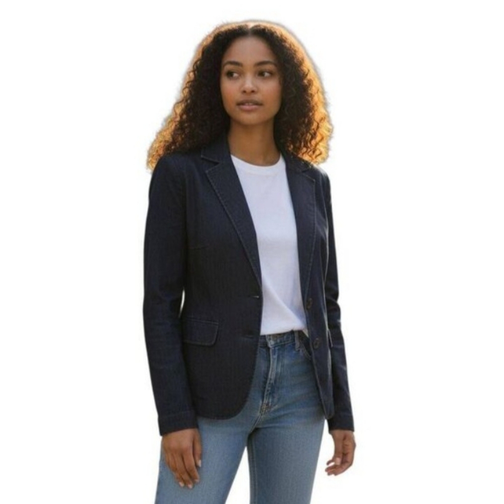 NEW YORK AND COMPANY BLACK BLAZER SZ.6 GUC. 